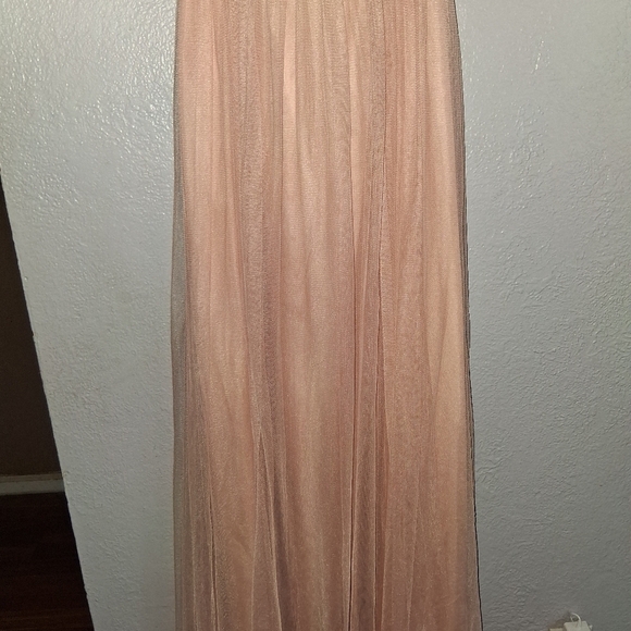 Jenny Yoo Collection Juliette Bridesmaid Dress Convertible Tulle Pink 0 - Picture 4 of 8